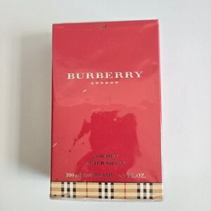 New In Box Burberry London For Men 100 ml After Shave -